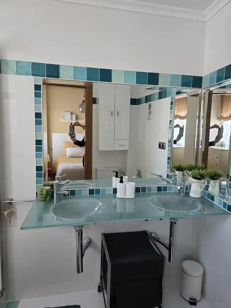 Baño de Piso de alquiler en Torrevieja con Aire acondicionado, Calefacción y Parquet