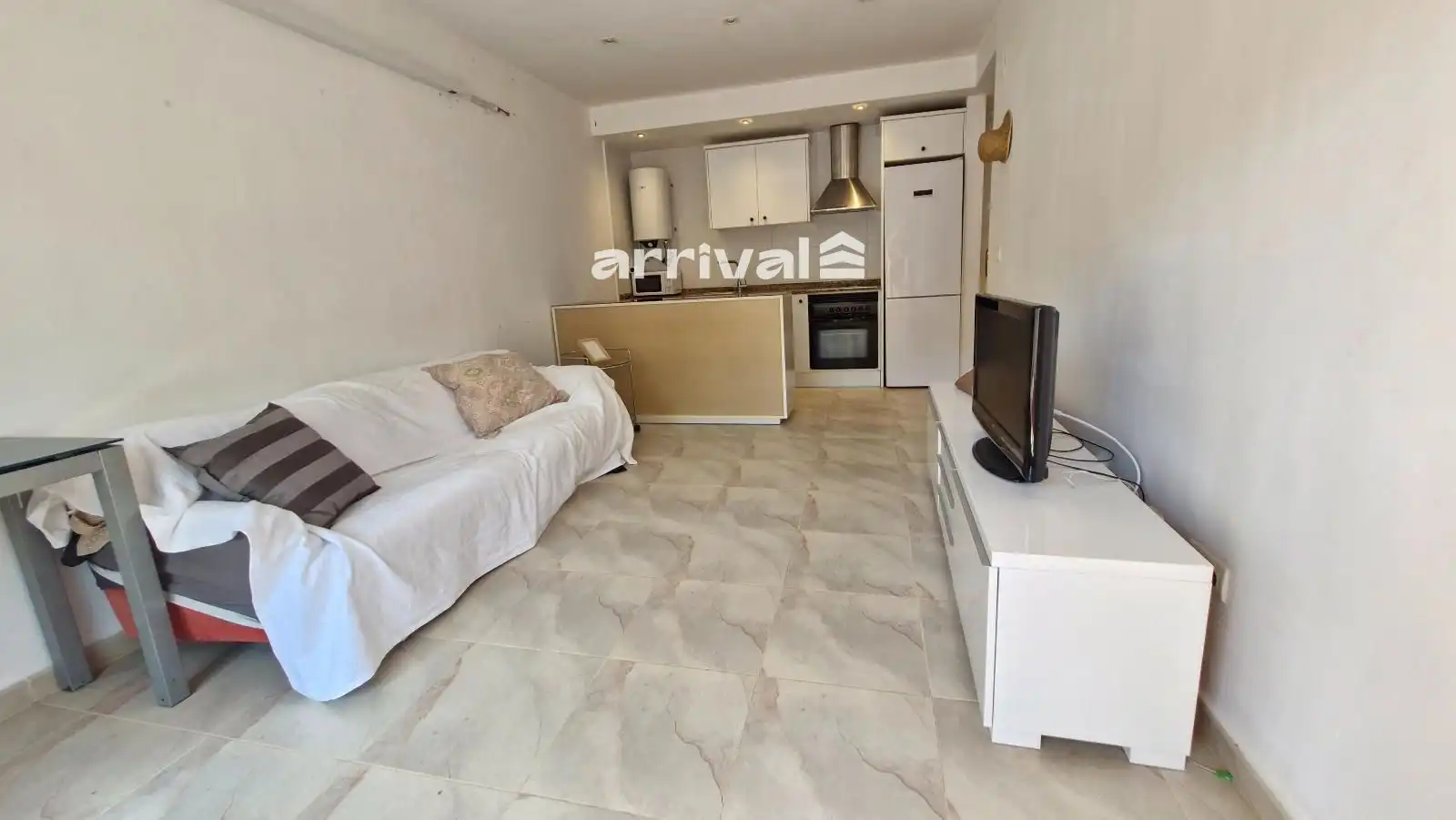 Living room of Flat for rent in Puçol  with Terrace, Swimming Pool and Furnished