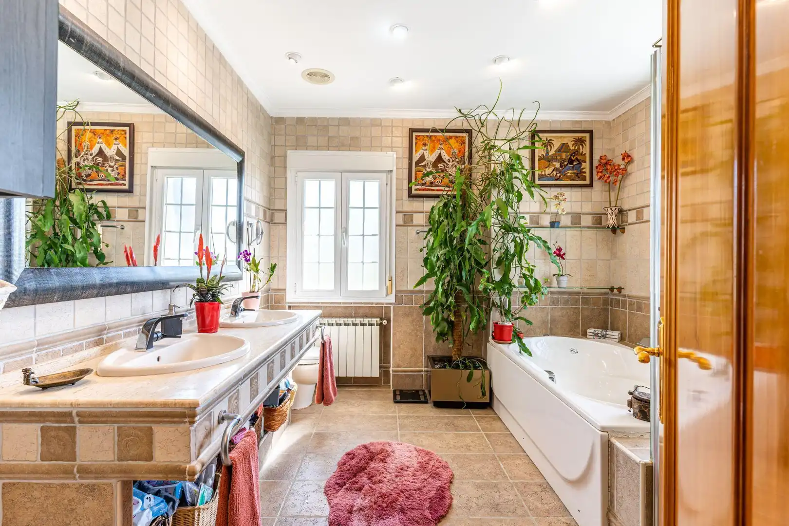 Baño de Casa o chalet en venta en Fuente El Saz de Jarama con Aire acondicionado, Calefacción y Piscina