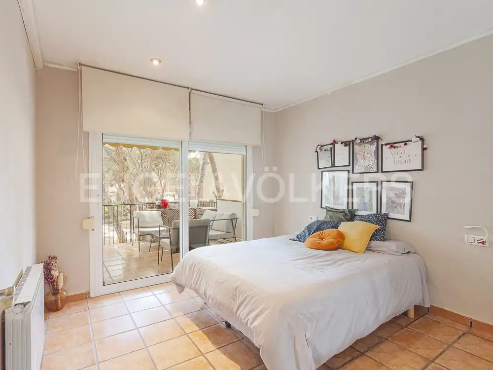 Bedroom of Flat for rent in Gavà  with Air Conditioner, Heating and Private garden