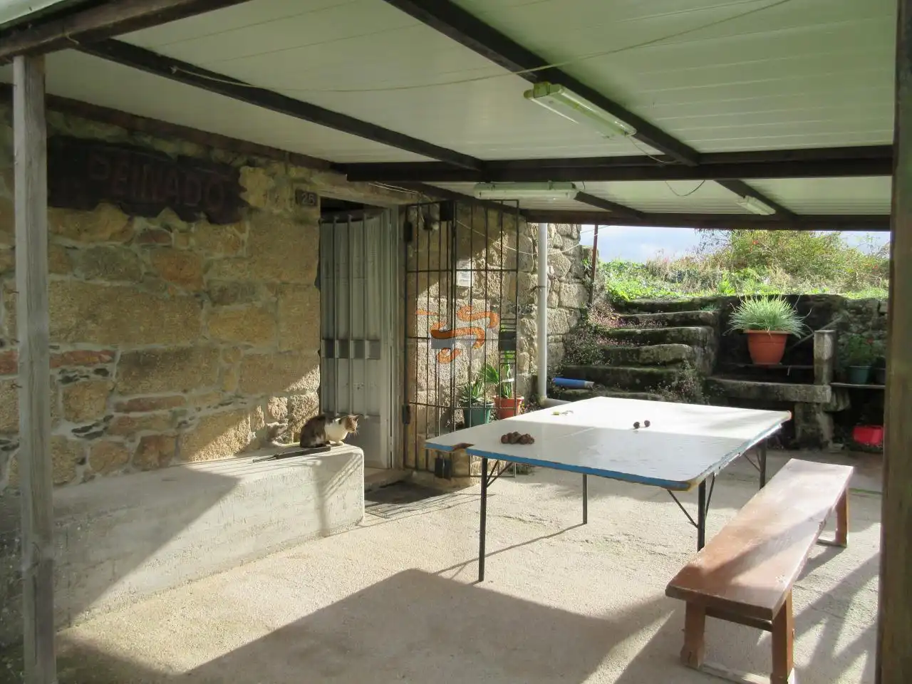 Terrasse von Country house zum Verkauf in Ferrol mit Privatgarten und Möbliert