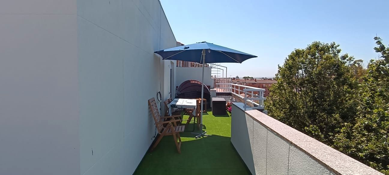 Terrace of Attic for sale in  Zaragoza Capital  with Heating, Terrace and Furnished
