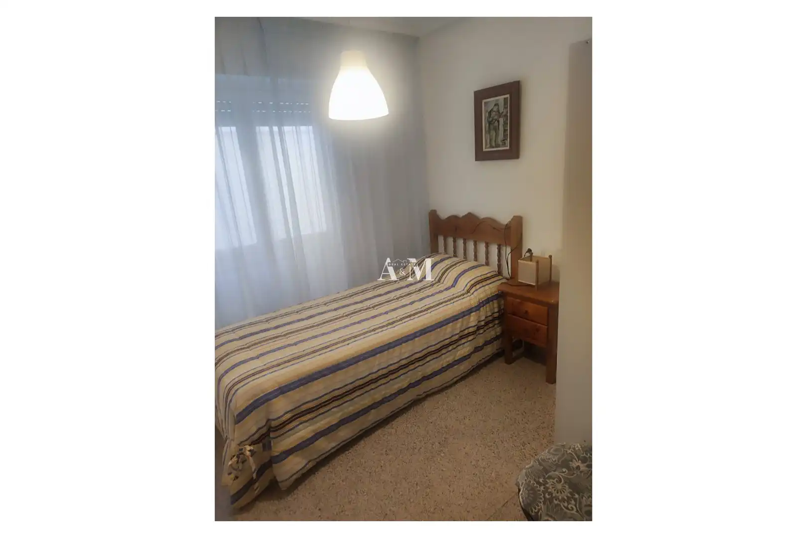 Bedroom of Apartments for rent in Almoradí  with Heating, Terrace and Furnished