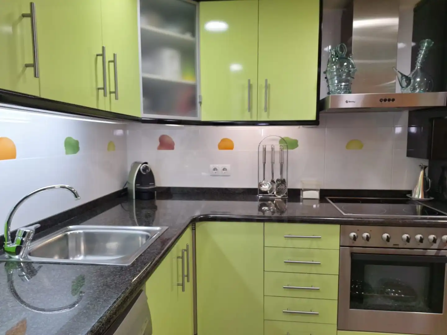 Kitchen of Flat for sale in Alcanar  with Air Conditioner, Heating and Terrace