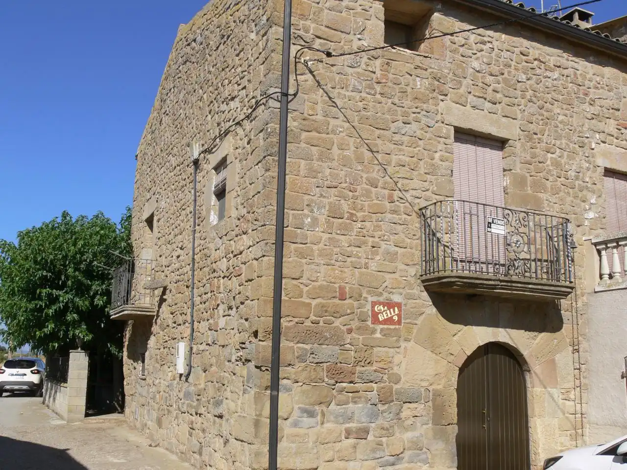 Vista exterior de Finca rústica en venda en Guissona amb Calefacció, Jardí privat i Terrassa
