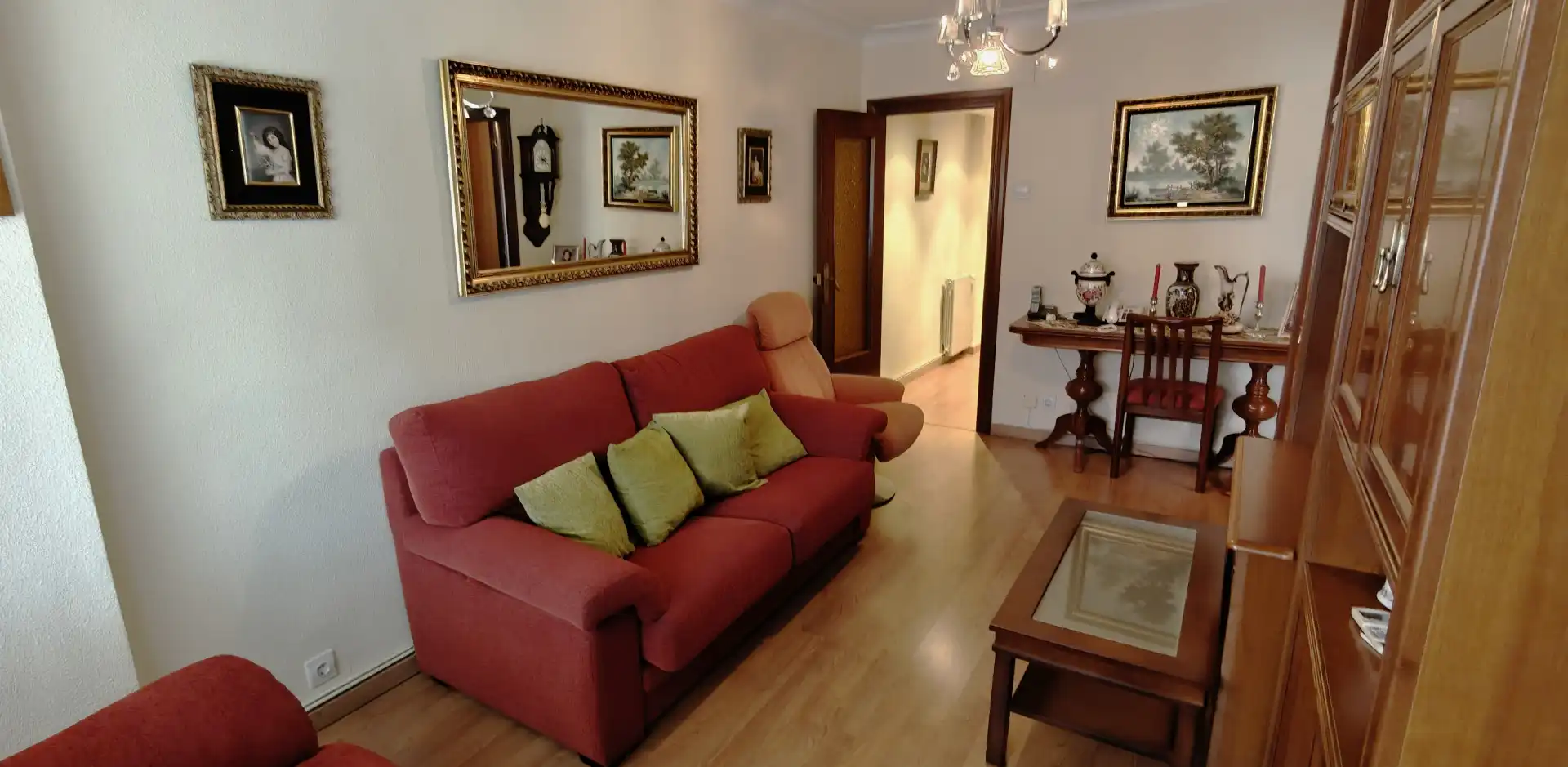 Sala d'estar de Pis en venda en Zaragoza amb Aire condicionat, Calefacció i Parquet