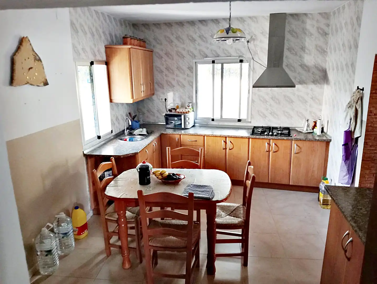 Küche von Country house zum Verkauf in Carratraca mit Privatgarten, Terrasse und Möbliert