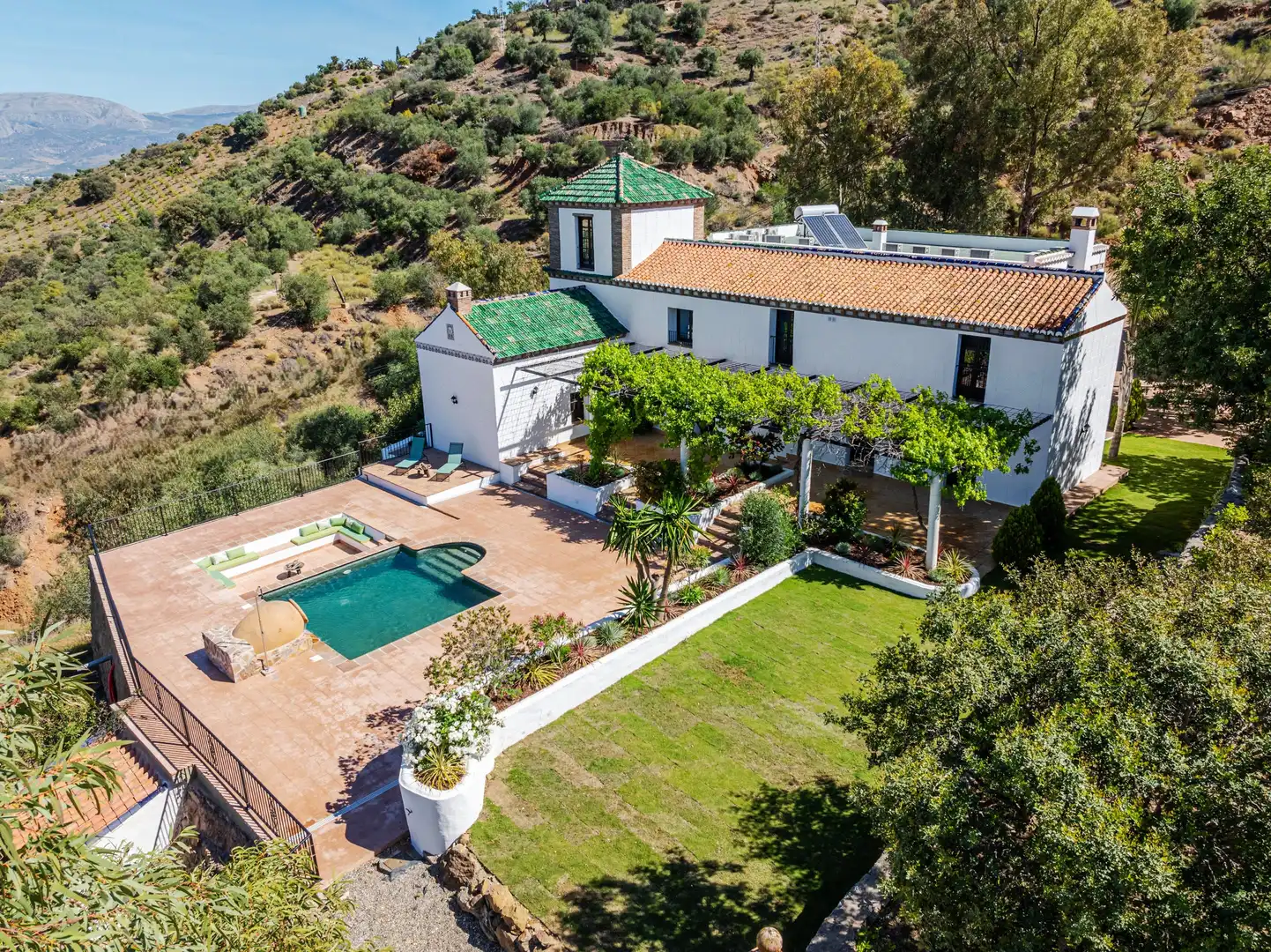 Jardí de Finca rústica en venda en Álora amb Aire condicionat, Calefacció i Jardí privat