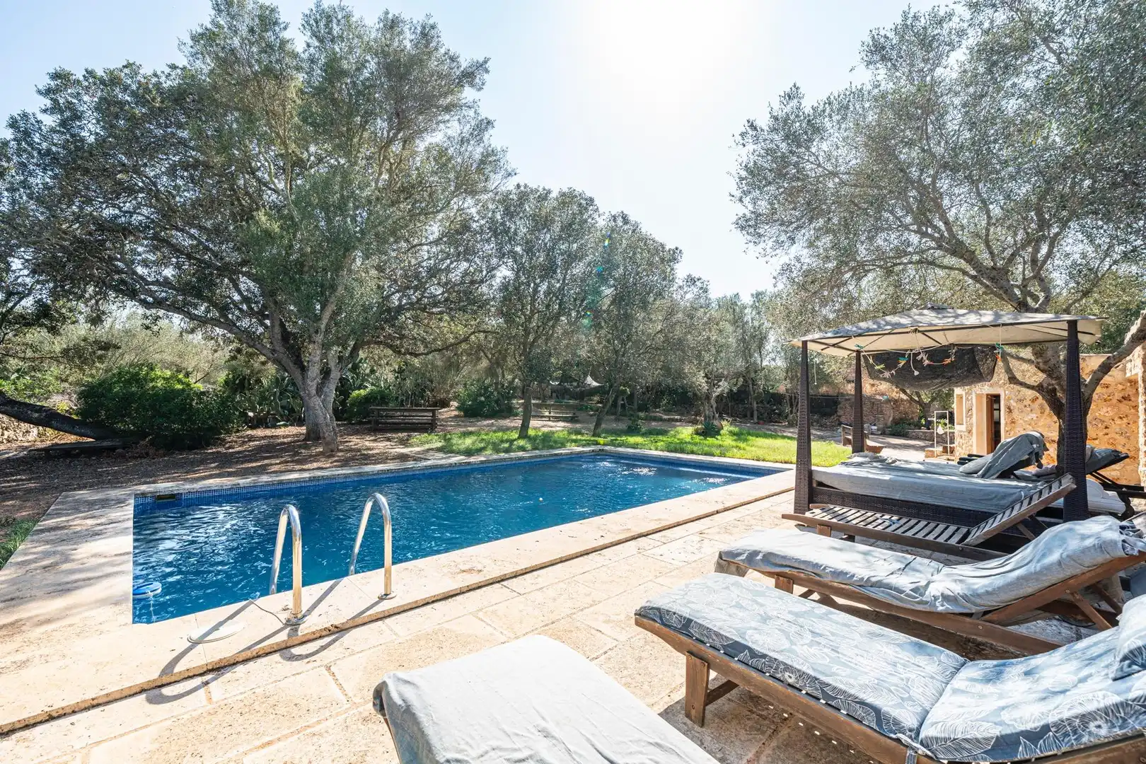 Jardín de Casa adosada en venta en Campos con Aire acondicionado, Calefacción y Jardín privado