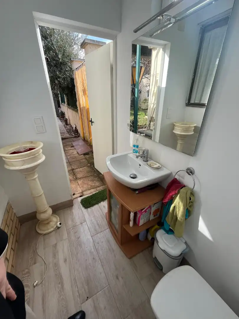 Baño de Finca rústica en venta en Zaragoza con Aire acondicionado, Calefacción y Jardín privado