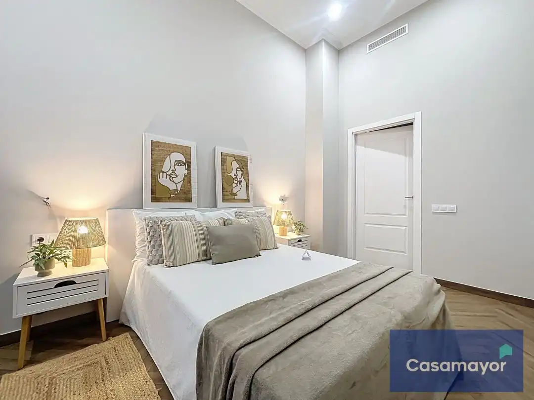 Schlafzimmer von Wohnung zum Verkauf in Alicante / Alacant mit Klimaanlage, Heizung und Balkon