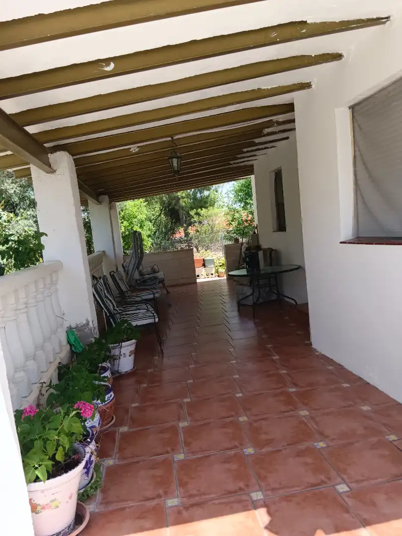Terrassa de Casa o xalet en venda en Illana amb Jardí privat, Terrassa i Piscina