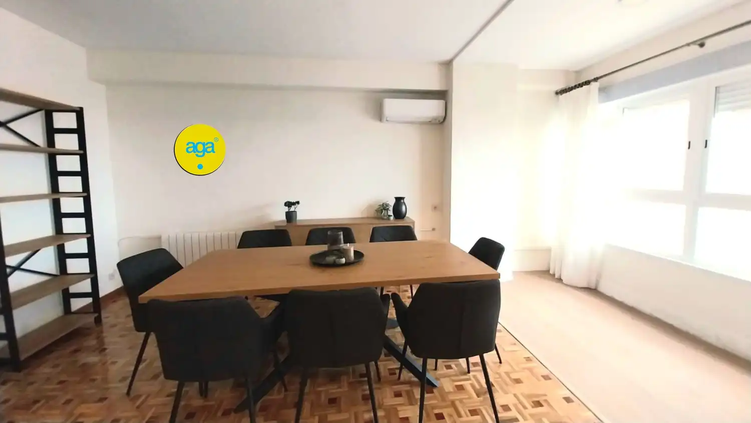 Comedor de Piso de alquiler en Jaén con Aire acondicionado, Calefacción y Parquet