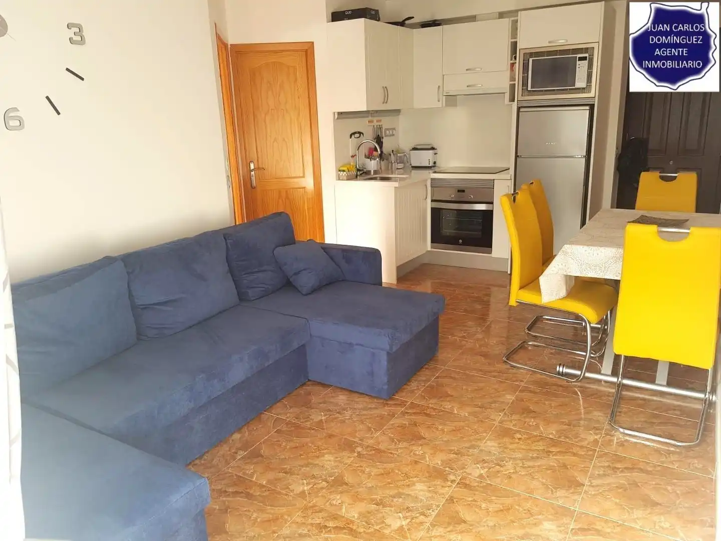 Living room of Apartments for sale in San Bartolomé de Tirajana  with Air Conditioner, Terrace and Furnished
