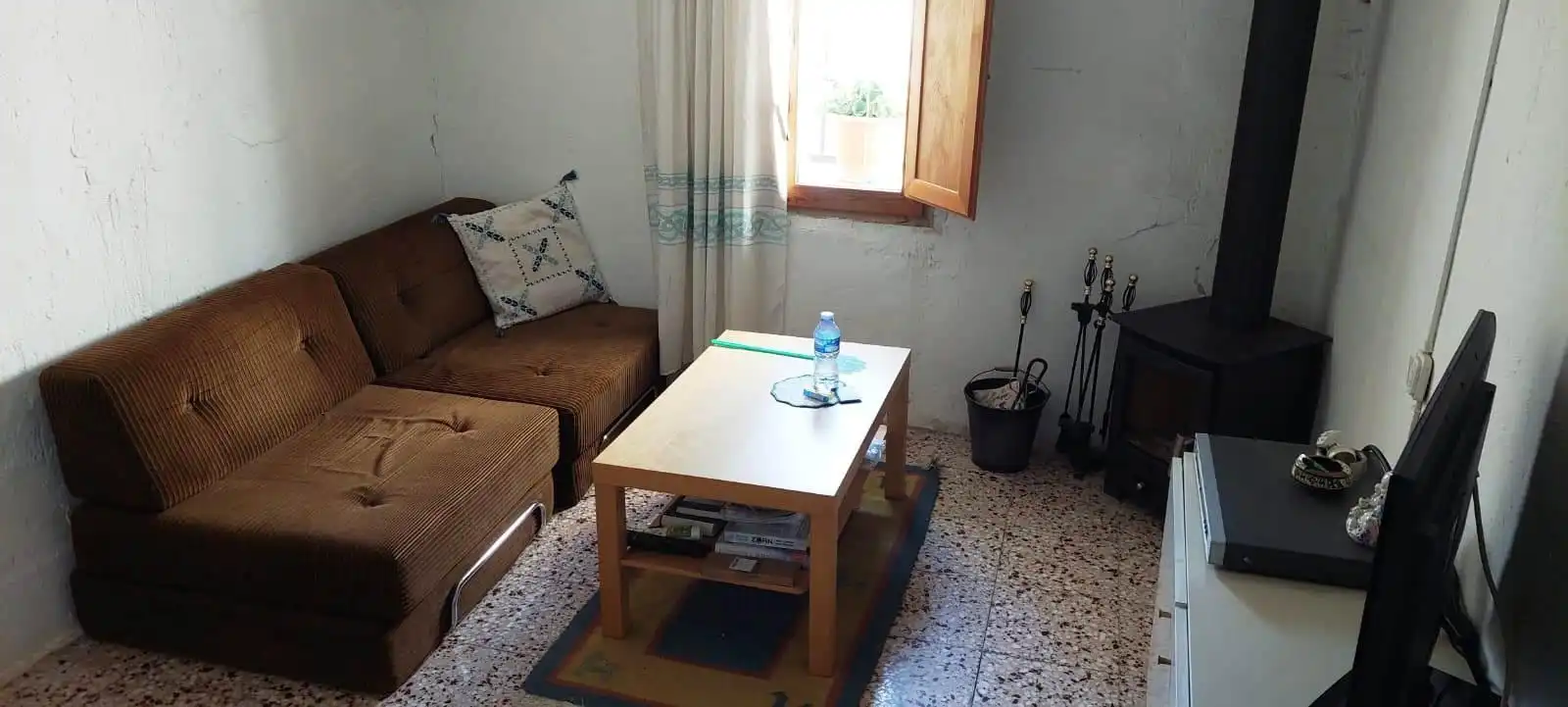 Sala de estar de Casa adosada en venta en Sant Martí de Riucorb