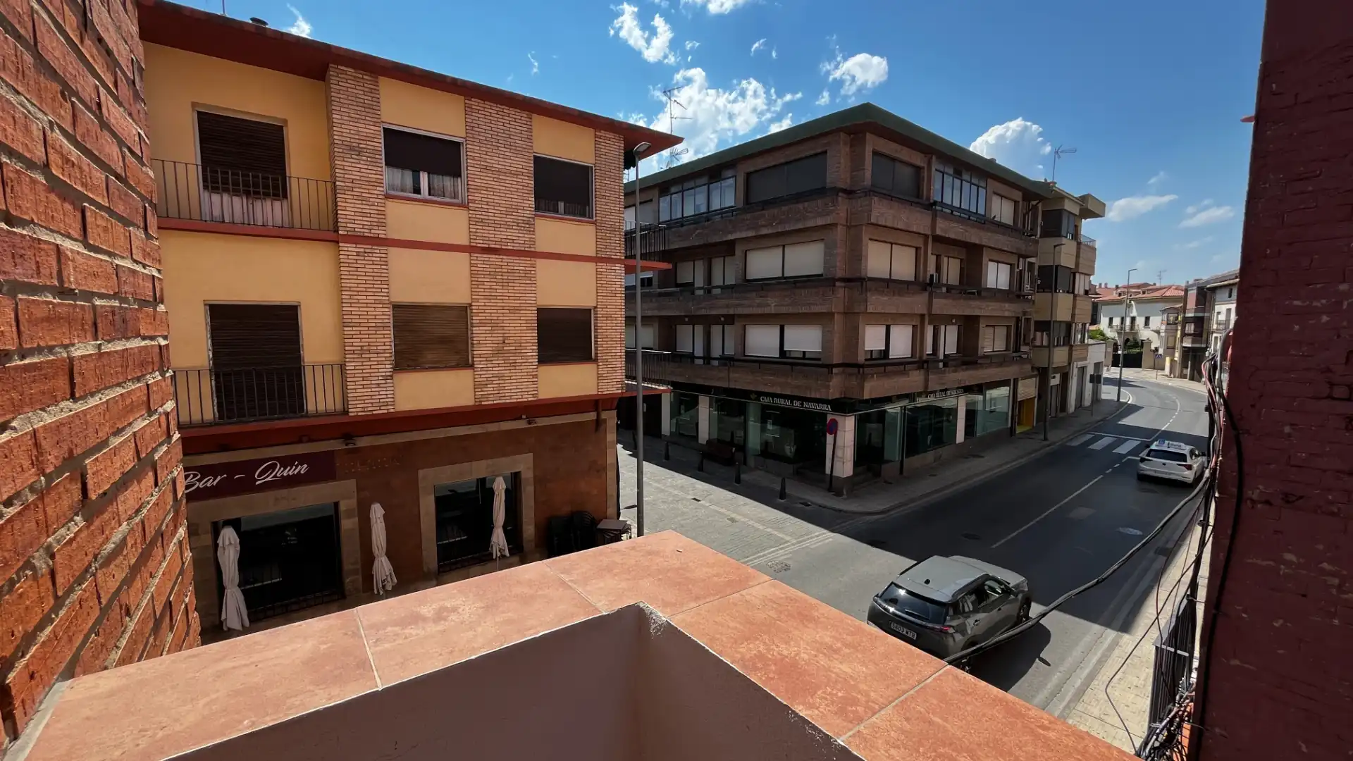 Vista exterior de Pis en venda en Corella amb Calefacció, Parquet i Terrassa