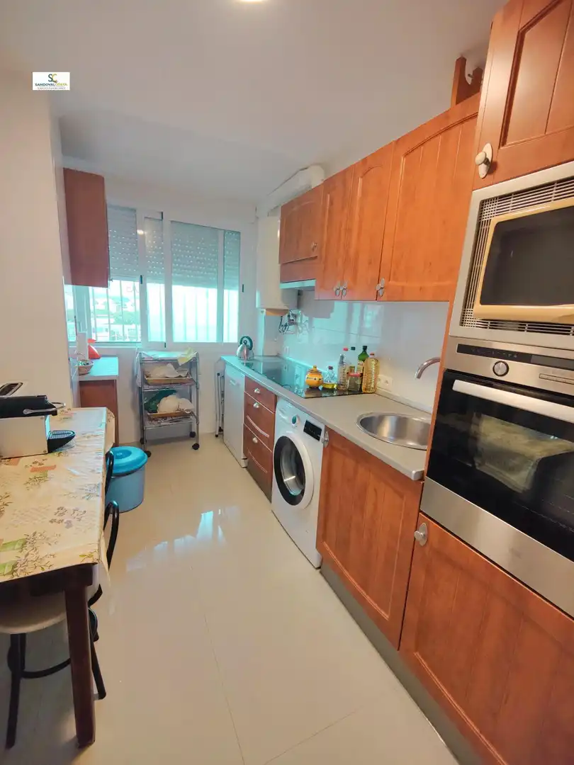 Cocina de Piso en venta en Alicante / Alacant con Terraza, Trastero y Piscina comunitaria