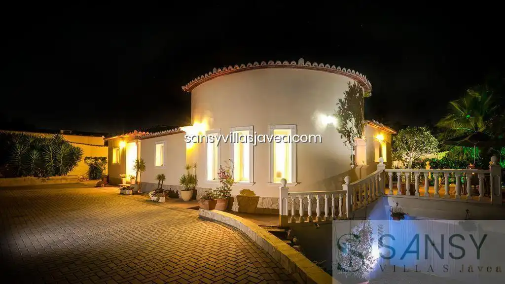 Exterior view of Houses for sale in Jávea / Xàbia  with Air Conditioner and Storage room