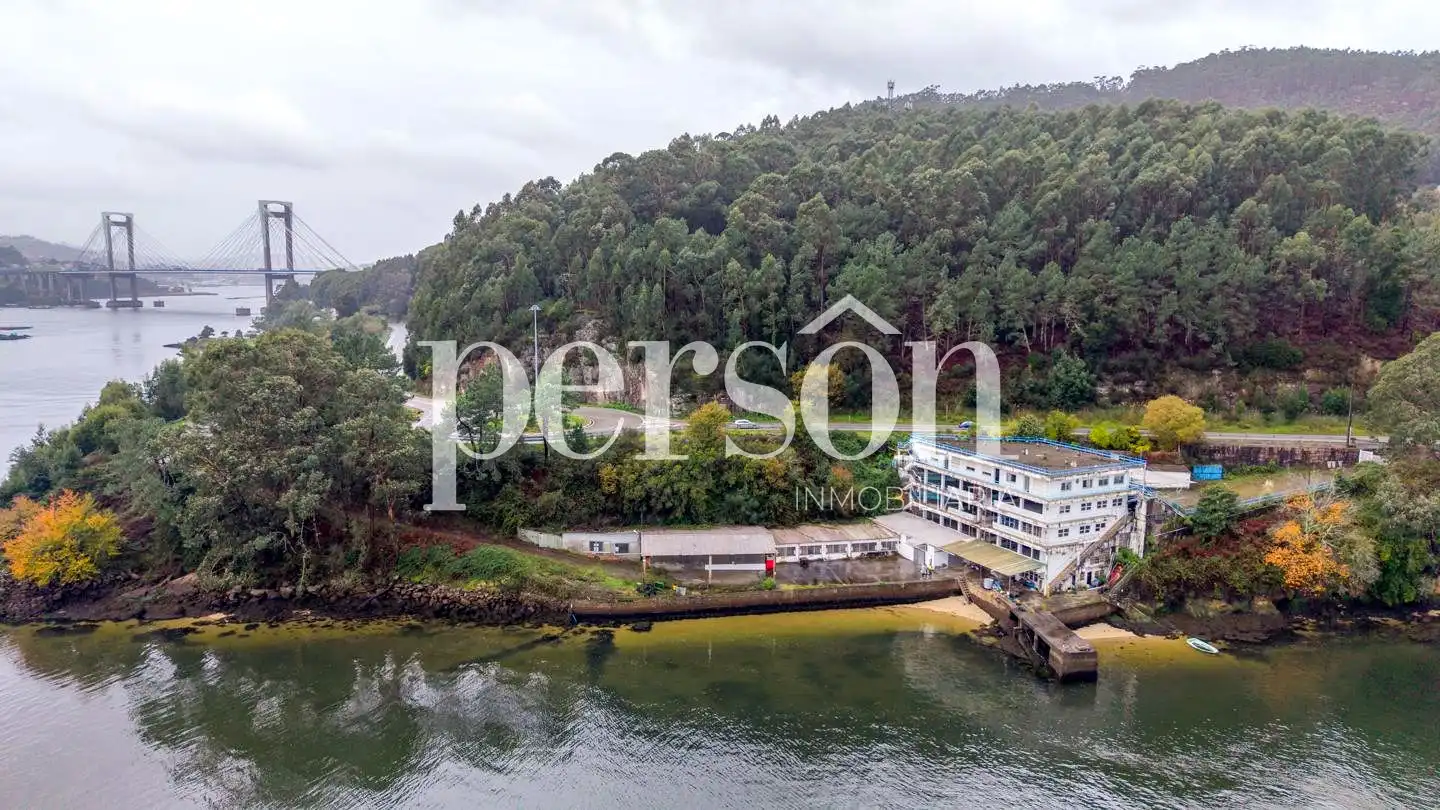 Exterior view of Buildings for sale in Vilaboa, Pontevedra