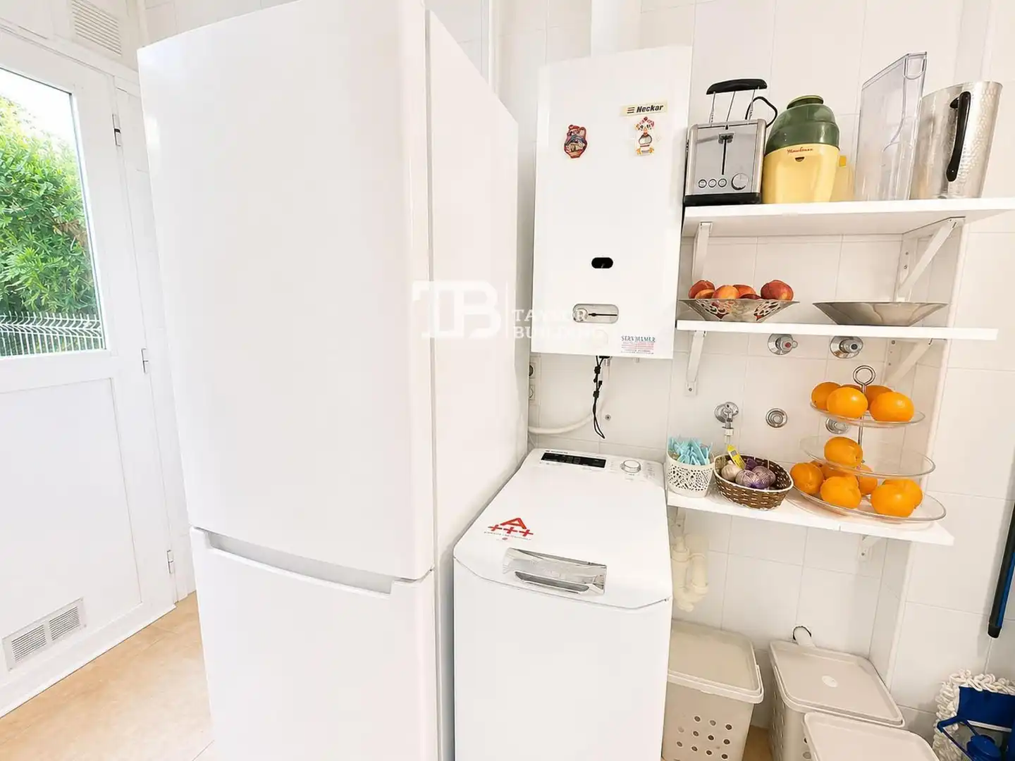 Küche von Wohnung zum Verkauf in Calvià mit Klimaanlage, Heizung und Privatgarten