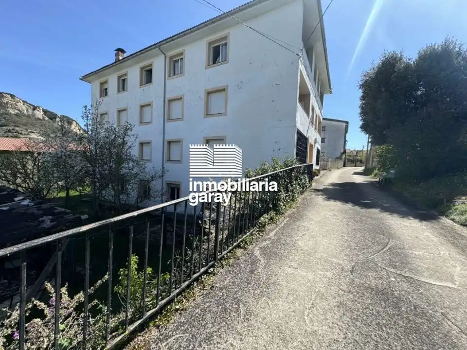 Vista exterior de Pis en venda en Merindad de Valdeporres amb Calefacció, Moblat i Balcó