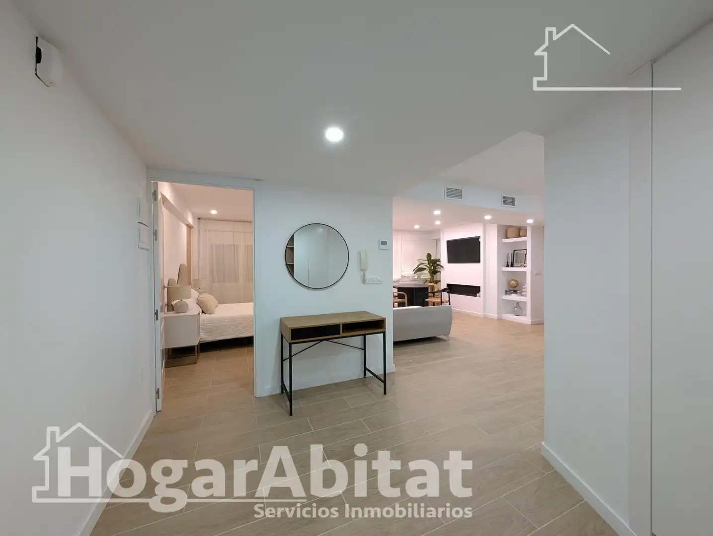 Sala d'estar de Pis en venda en Alicante / Alacant amb Aire condicionat i Moblat