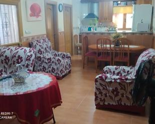 Sala d'estar de Casa o xalet en venda en El Pinar amb Jardí privat, Terrassa i Traster