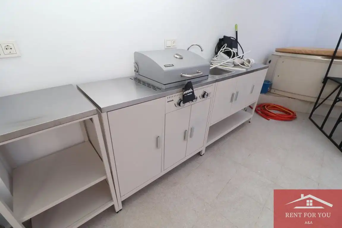 Cocina de Piso de alquiler en Alhaurín El Grande con Aire acondicionado, Terraza y Amueblado