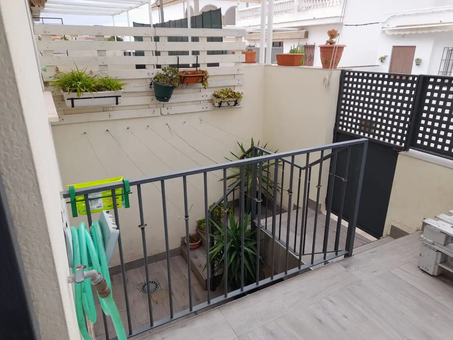 Terraza de Apartamento de alquiler en Sanlúcar de Barrameda con Terraza, Amueblado y Horno