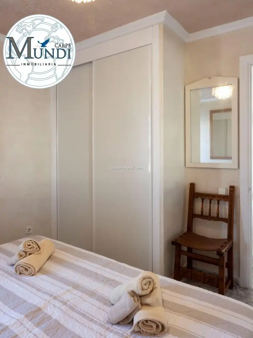 Dormitori de Apartament en venda en La Oliva amb Terrassa i Piscina comunitària