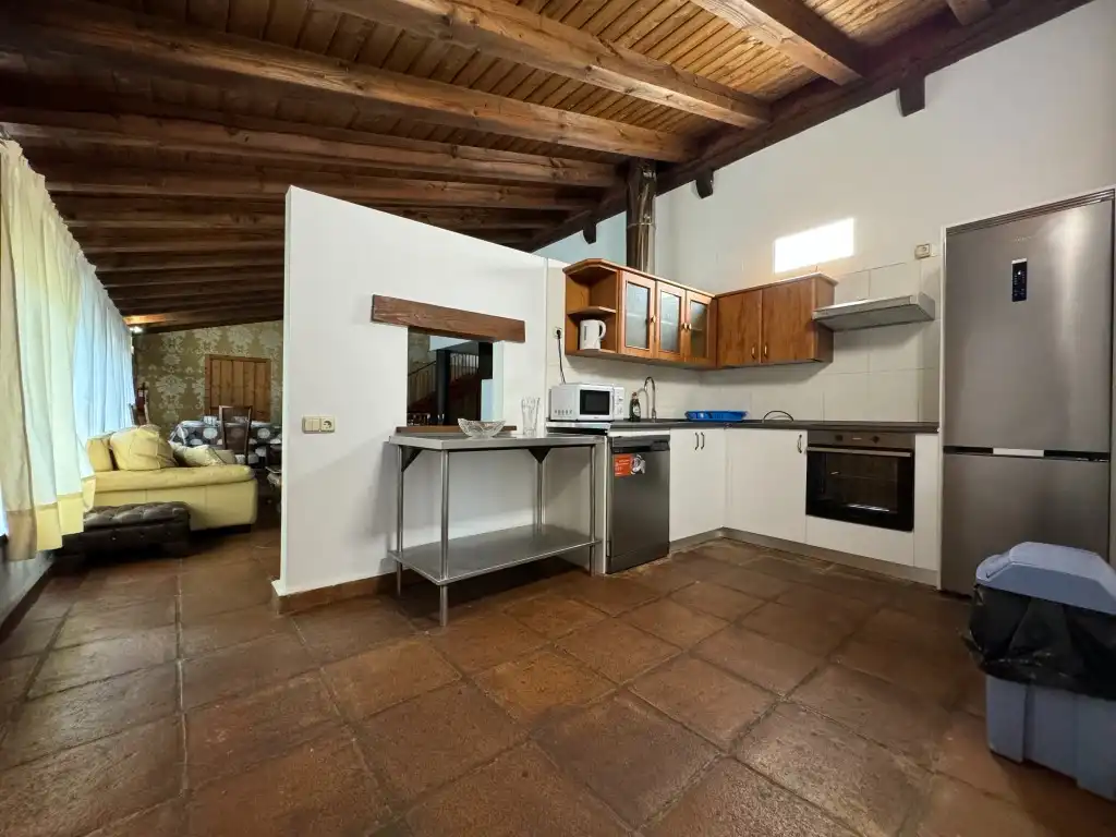 Cocina de Finca rústica de alquiler en Aizarnazabal con Calefacción, Terraza y Trastero