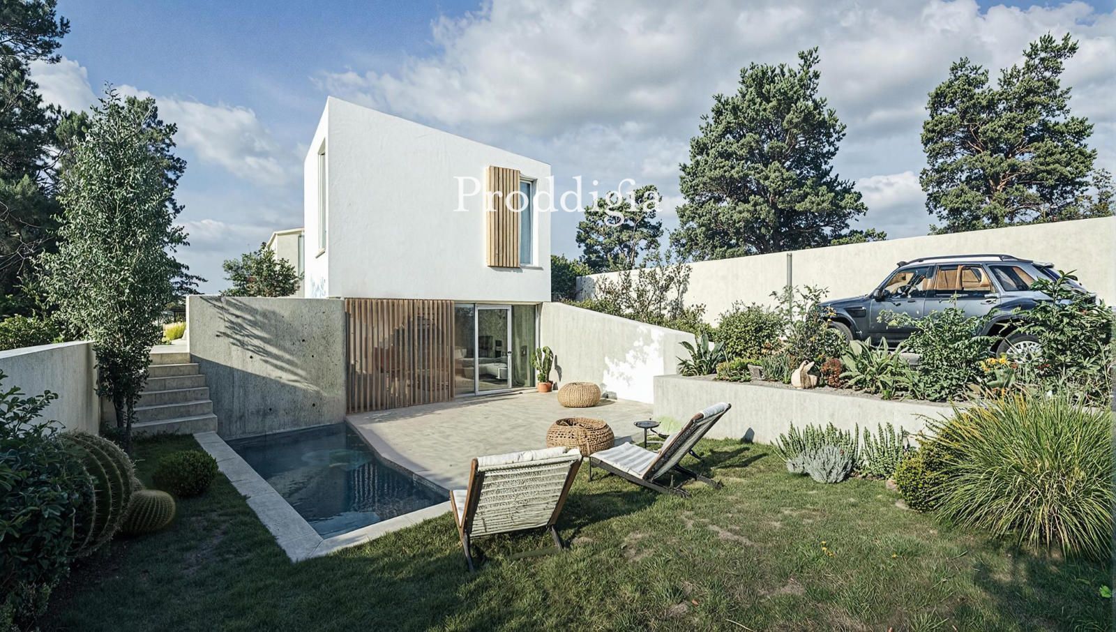 Jardí de Casa o xalet en venda en Sant Cugat del Vallès amb Aire condicionat, Calefacció i Terrassa
