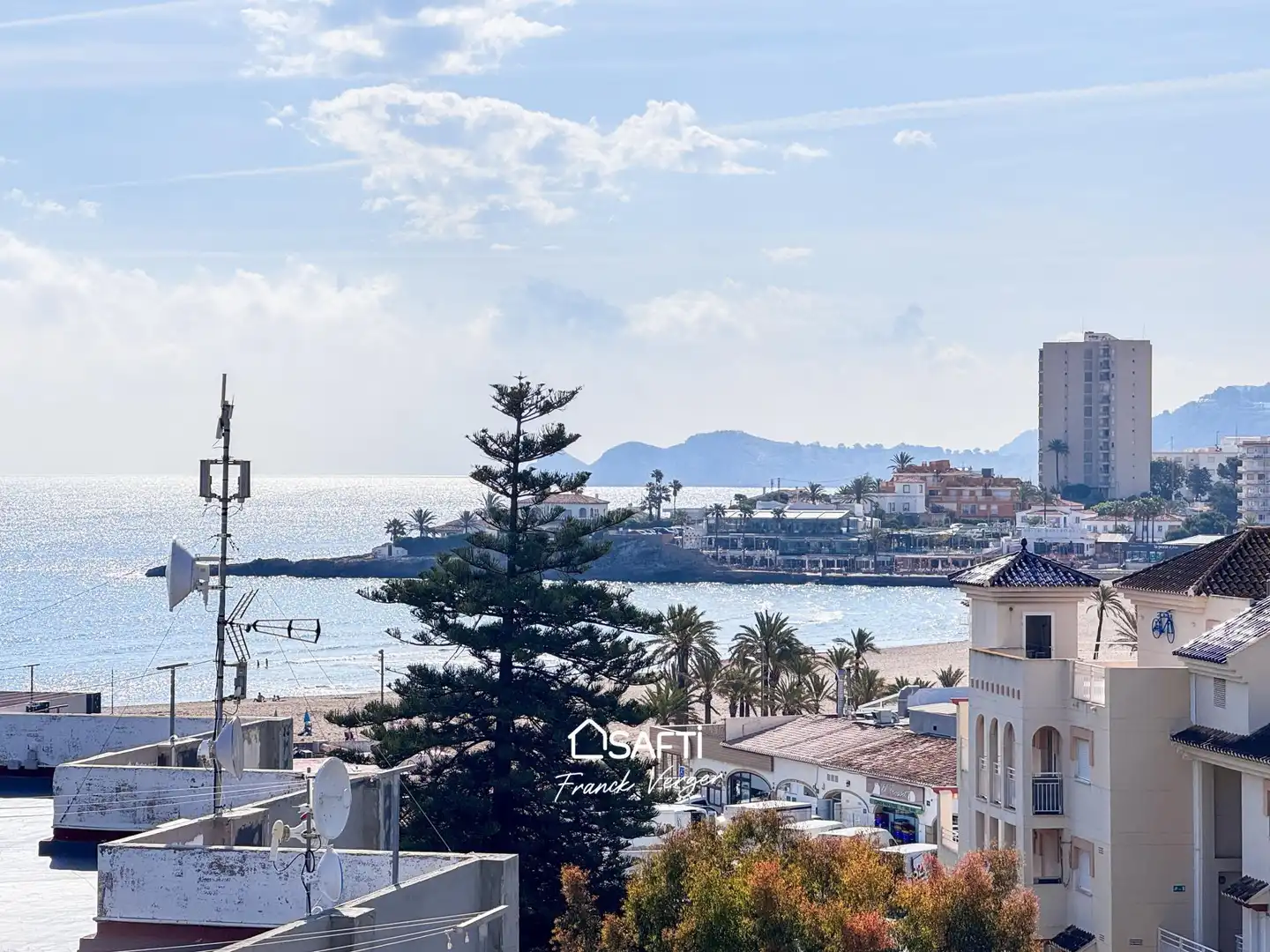 Außenansicht von Wohnung zum Verkauf in Jávea / Xàbia mit Klimaanlage, Heizung und Terrasse