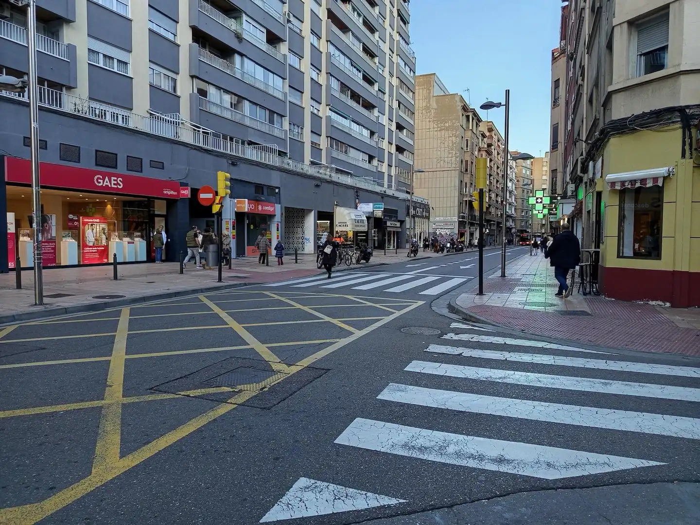 Vista exterior de Garaje en venta en Zaragoza