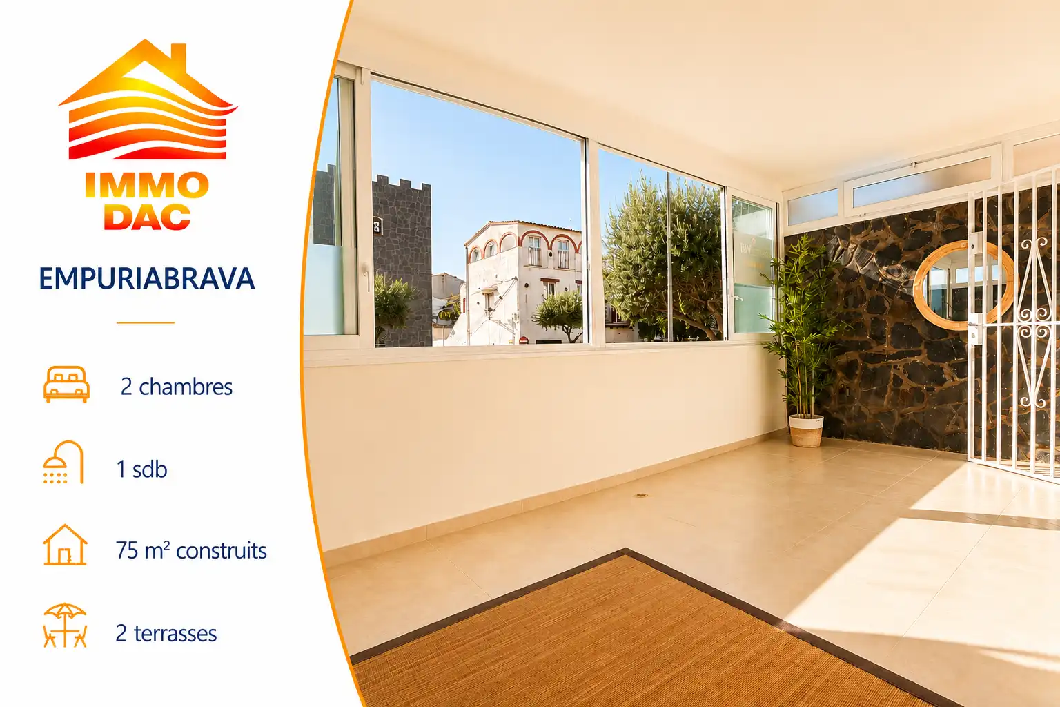 Exterior view of Apartments for sale in Empuriabrava  with Air Conditioner, Heating and Terrace