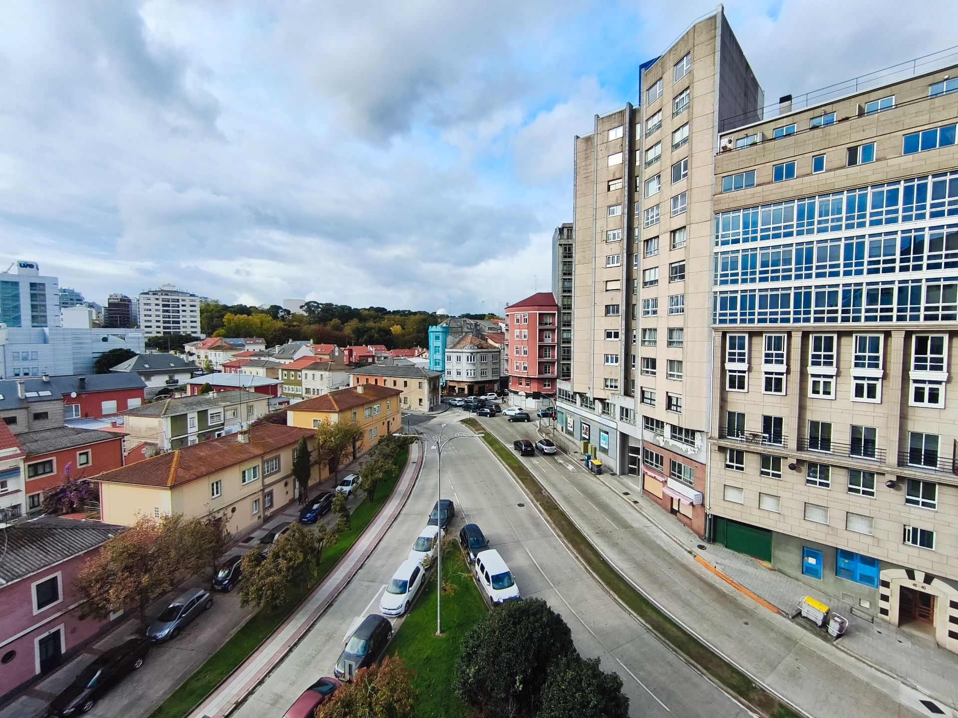 Exterior view of Flat for sale in A Coruña Capital   with Parquet flooring, Storage room and Furnished
