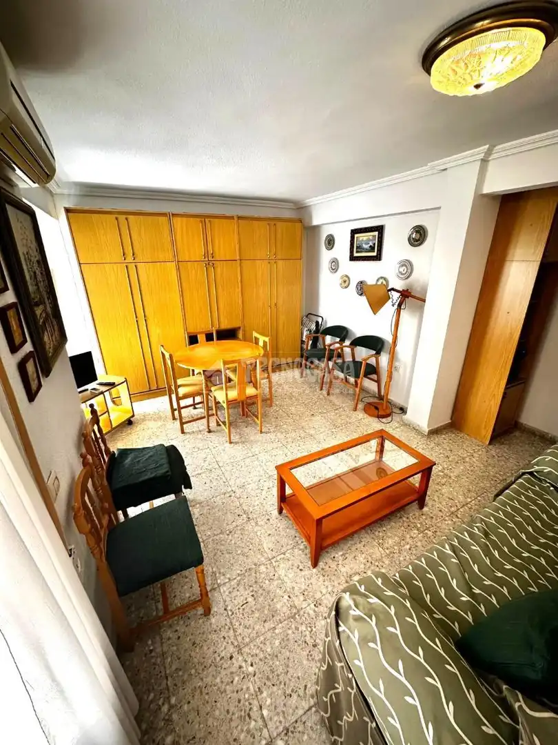 Sala d'estar de Pis en venda en Alicante / Alacant amb Aire condicionat i Terrassa