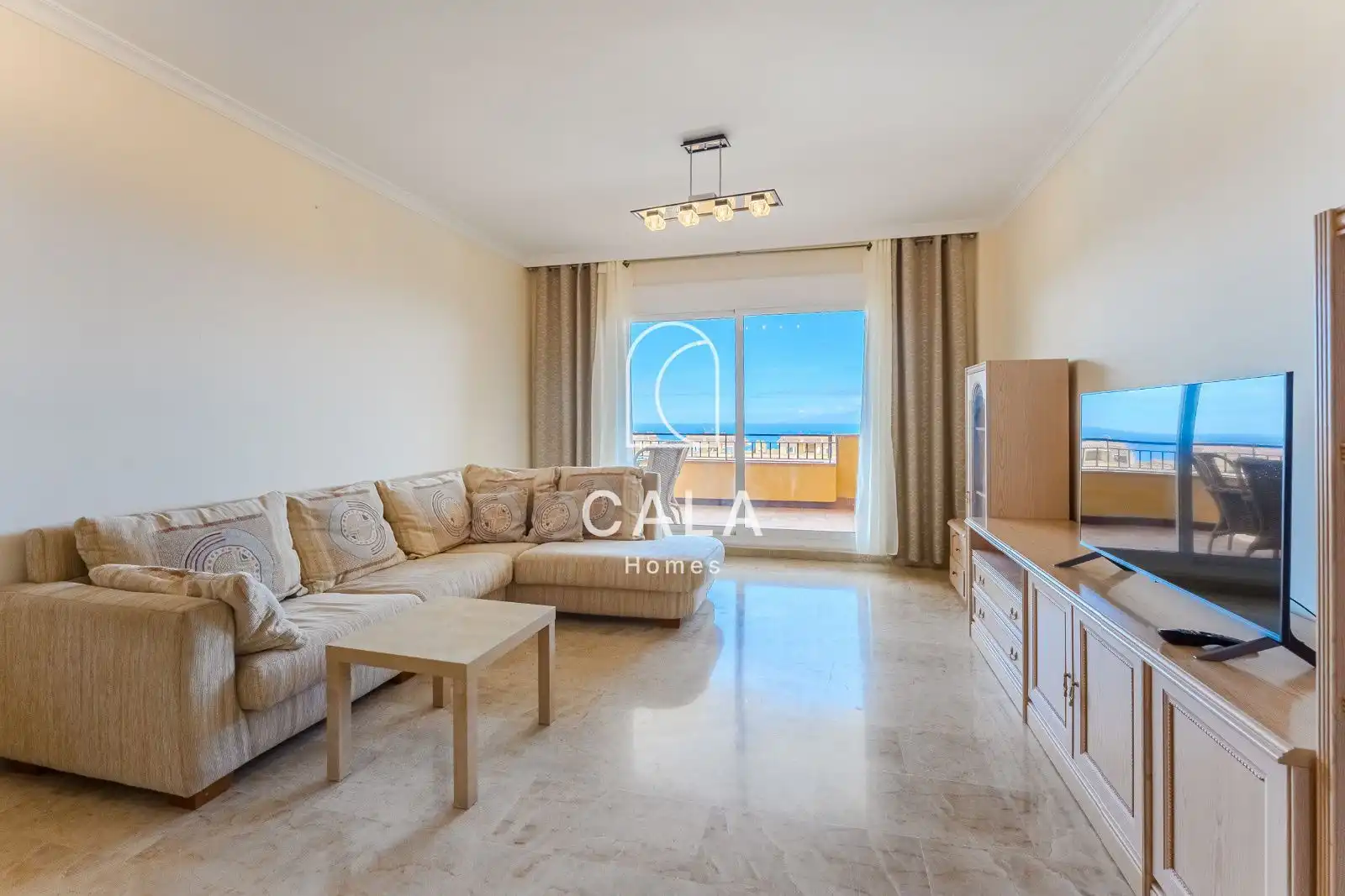 Living room of Apartments for sale in Guía de Isora  with Air Conditioner, Heating and Terrace