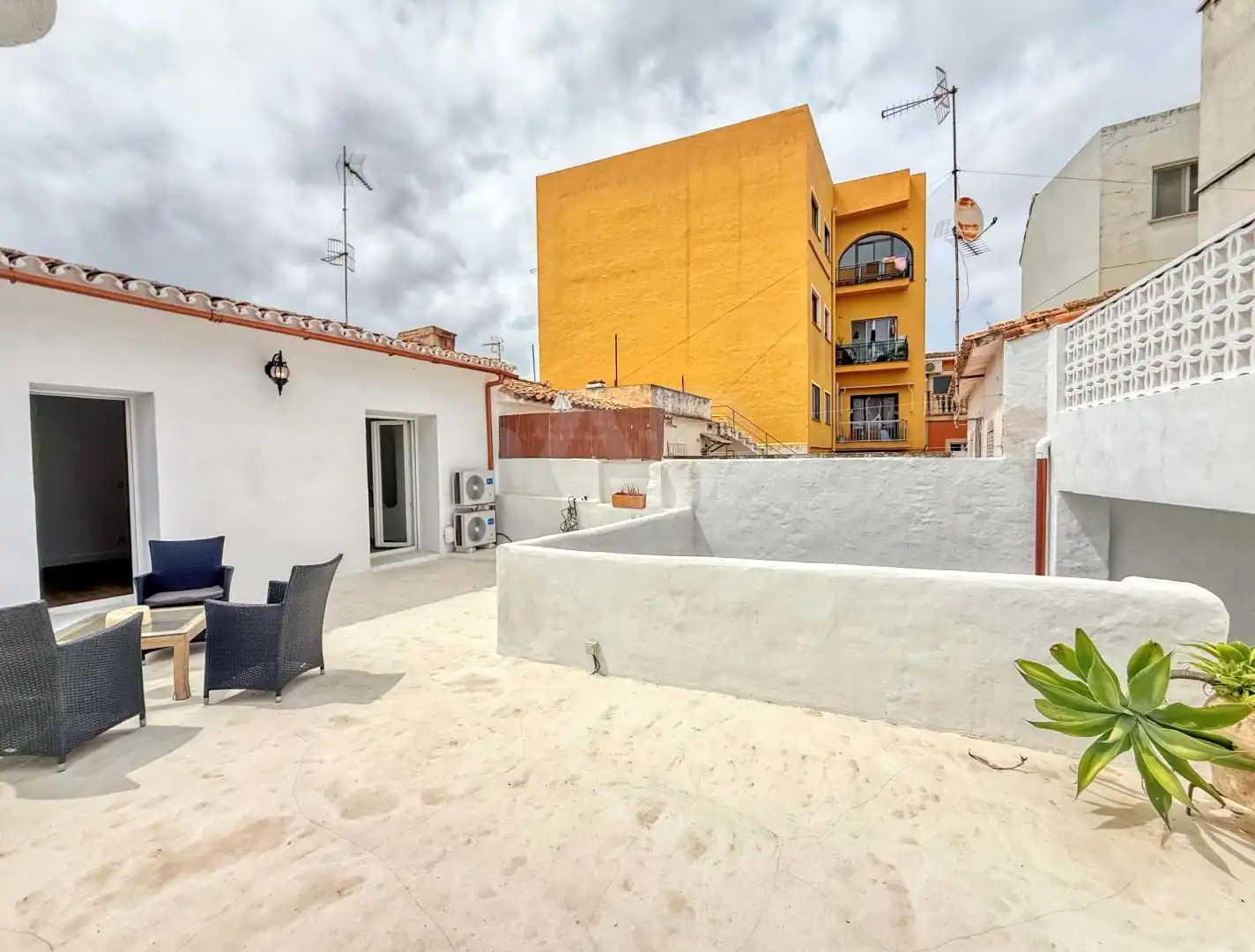 Terraza de Finca rústica en venta en Ondara con Aire acondicionado, Calefacción y Terraza