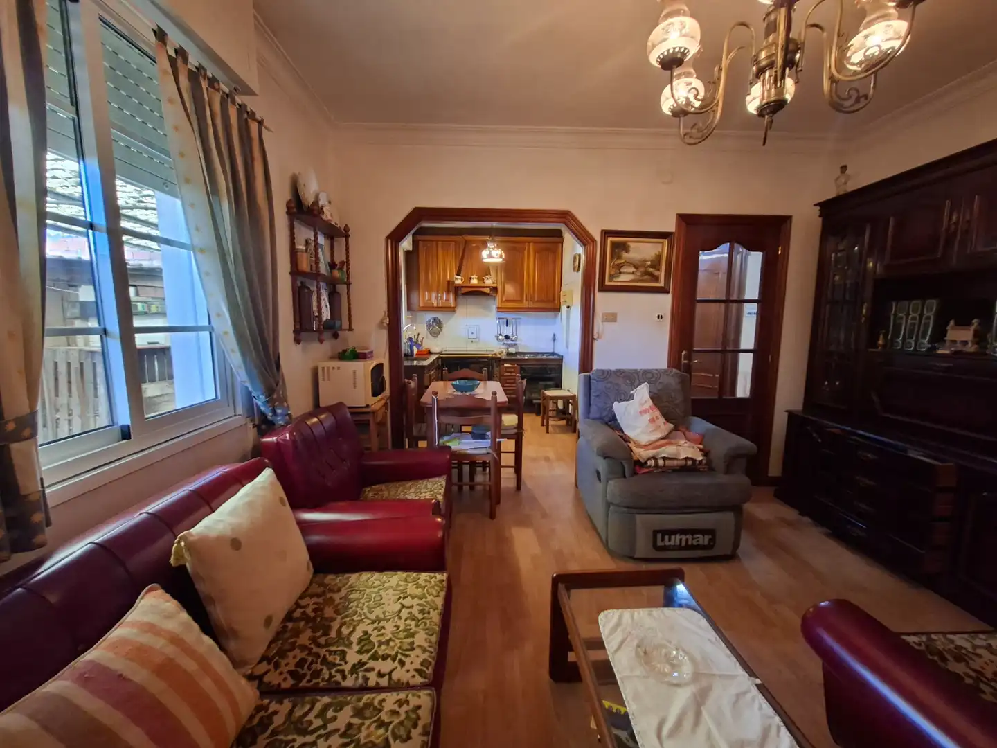 Sala de estar de Casa o chalet en venta en Narón con Amueblado