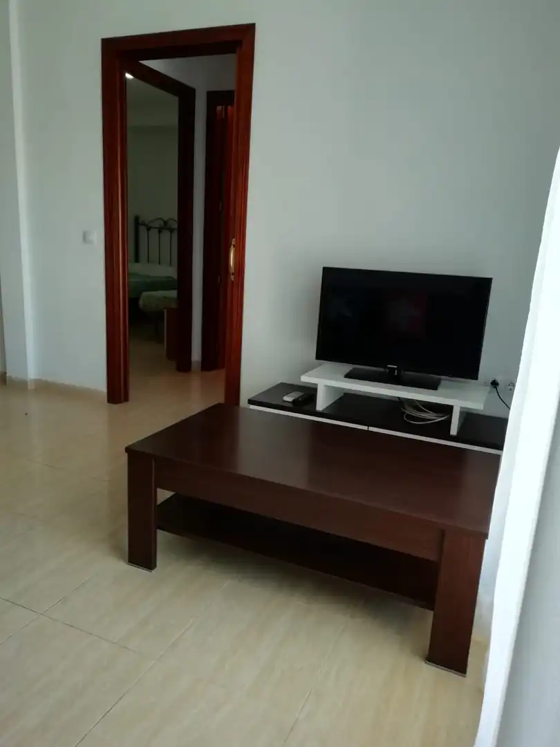 Sala de estar de Piso de alquiler en Roquetas de Mar con Aire acondicionado, Calefacción y Terraza