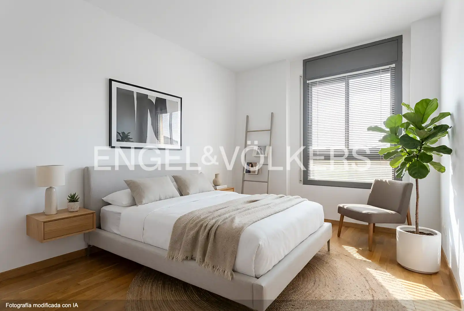 Bedroom of Flat for sale in Sant Cugat del Vallès  with Heating, Private garden and Parquet flooring