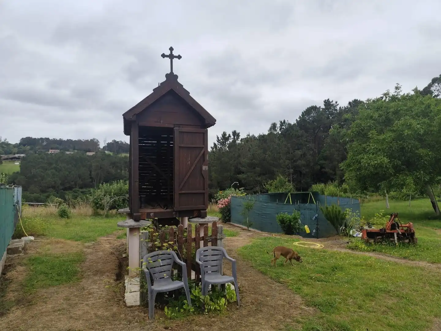 Garden of Houses for sale in Carballo  with Heating, Storage room and Furnished