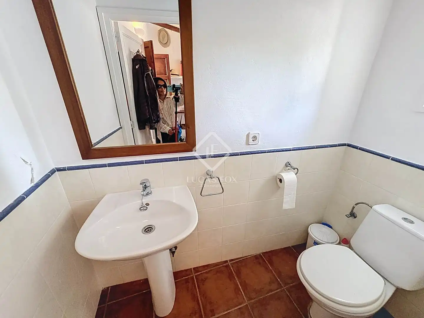 Baño de Finca rústica en venta en Es Castell con Aire acondicionado, Calefacción y Jardín privado