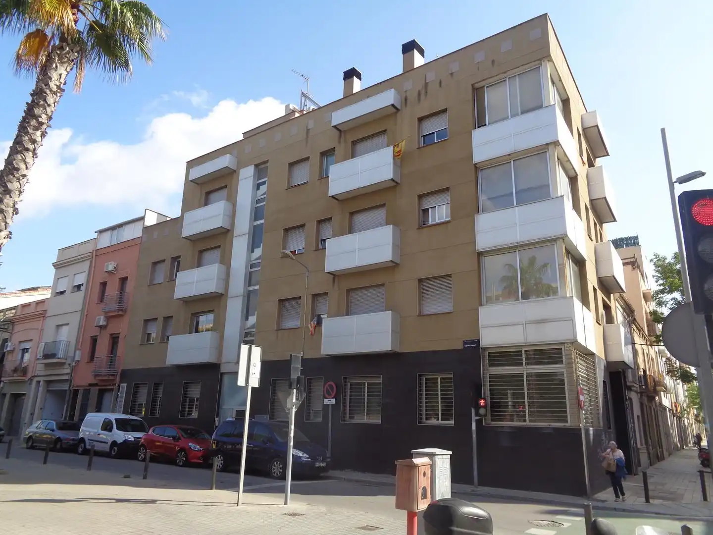 Vista exterior de Piso en venta en Badalona