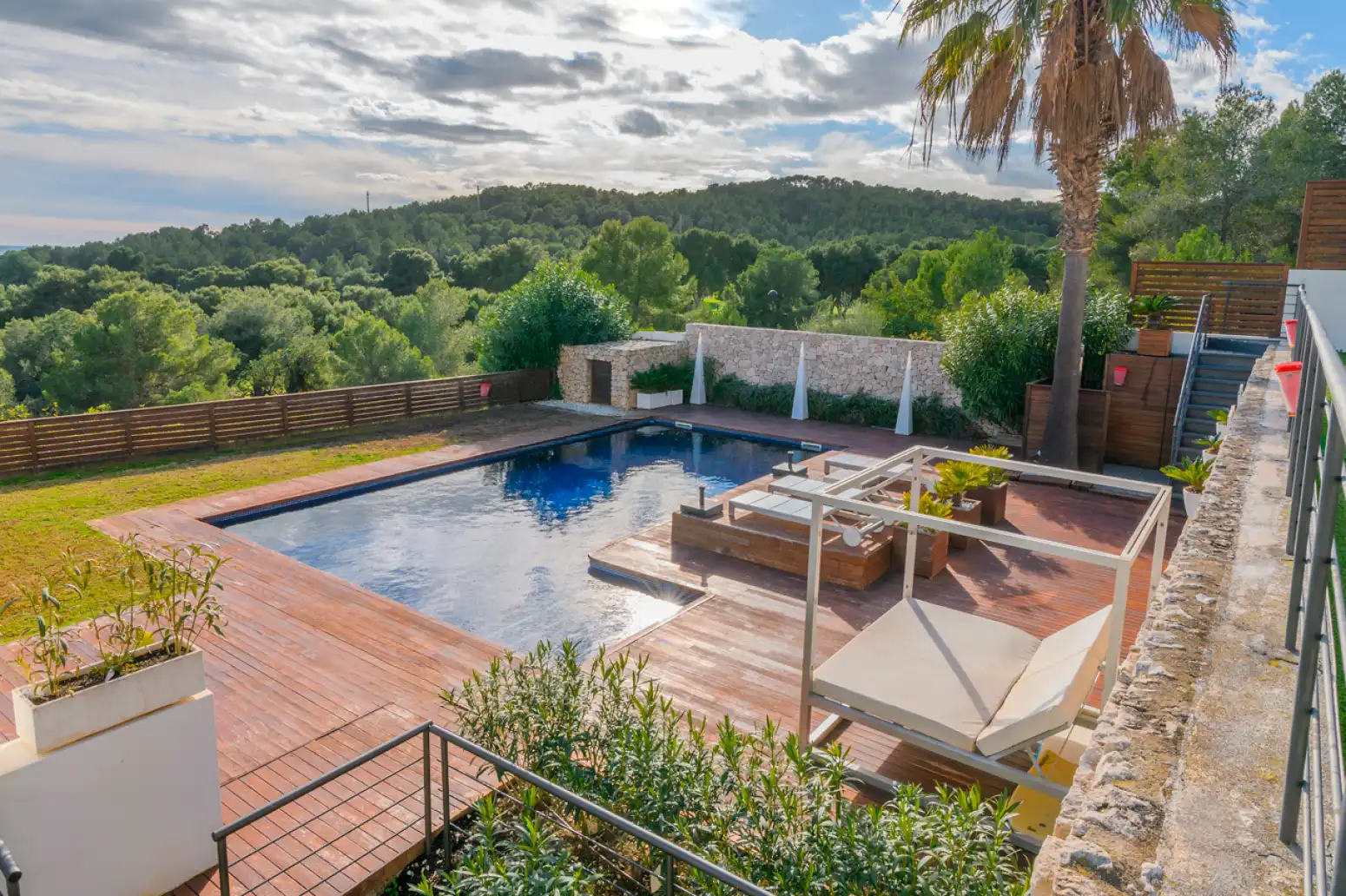 Terraza de Casa o chalet en venta en Sitges con Terraza, Trastero y Piscina
