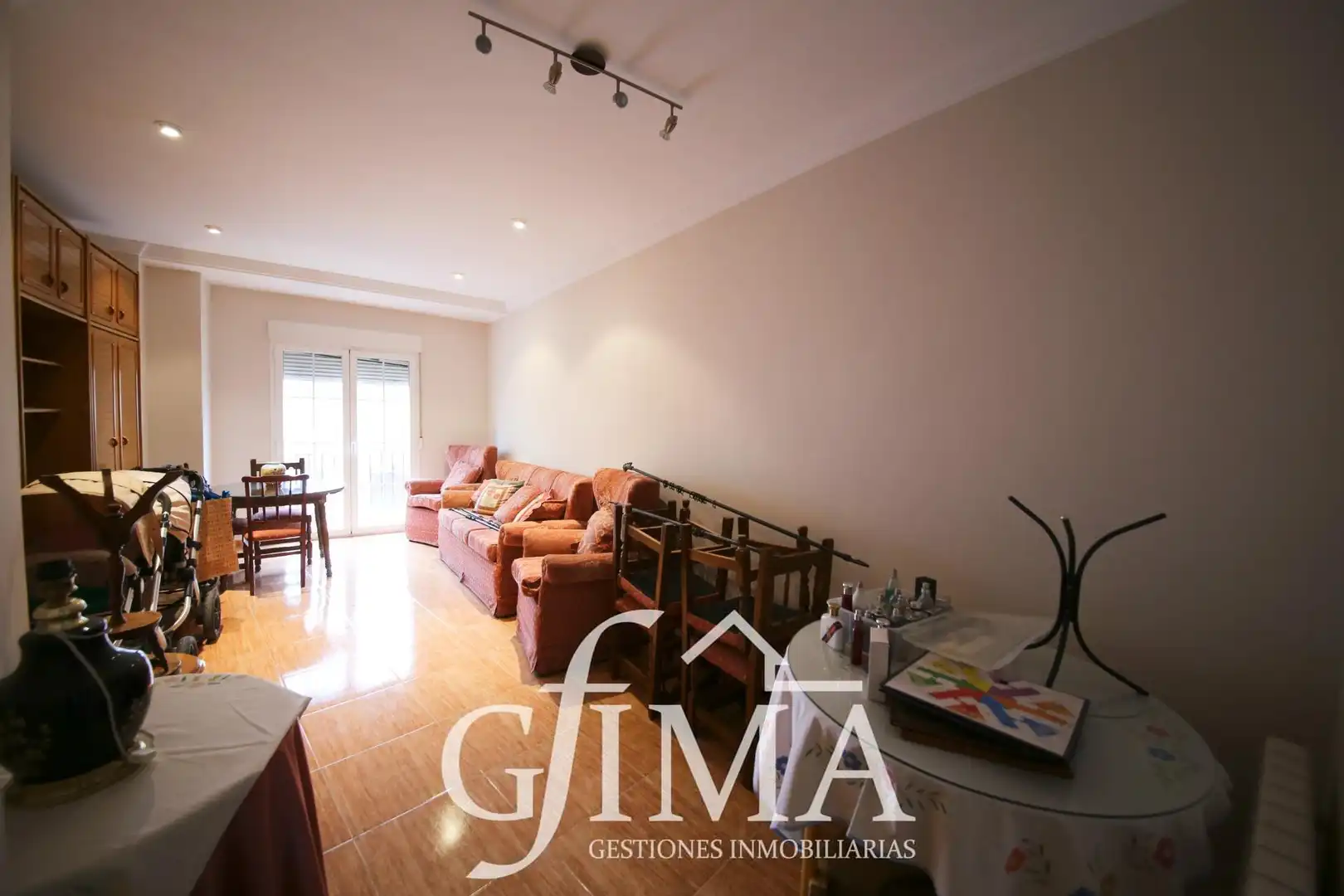 Living room of Flat for sale in Tomelloso  with Heating and Balcony