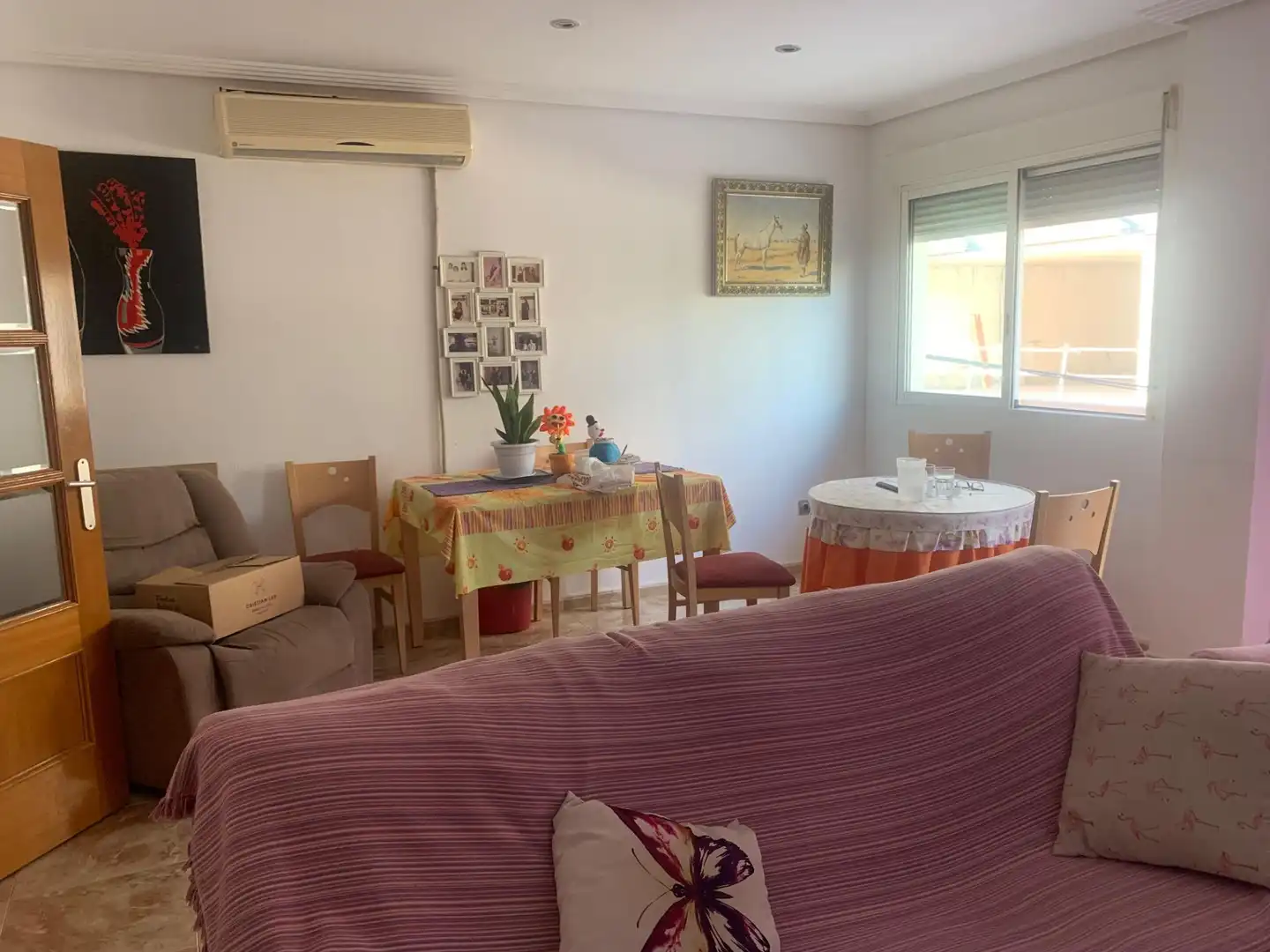 Living room of Houses for sale in Murcia  with Air Conditioner, Storage room and Furnished