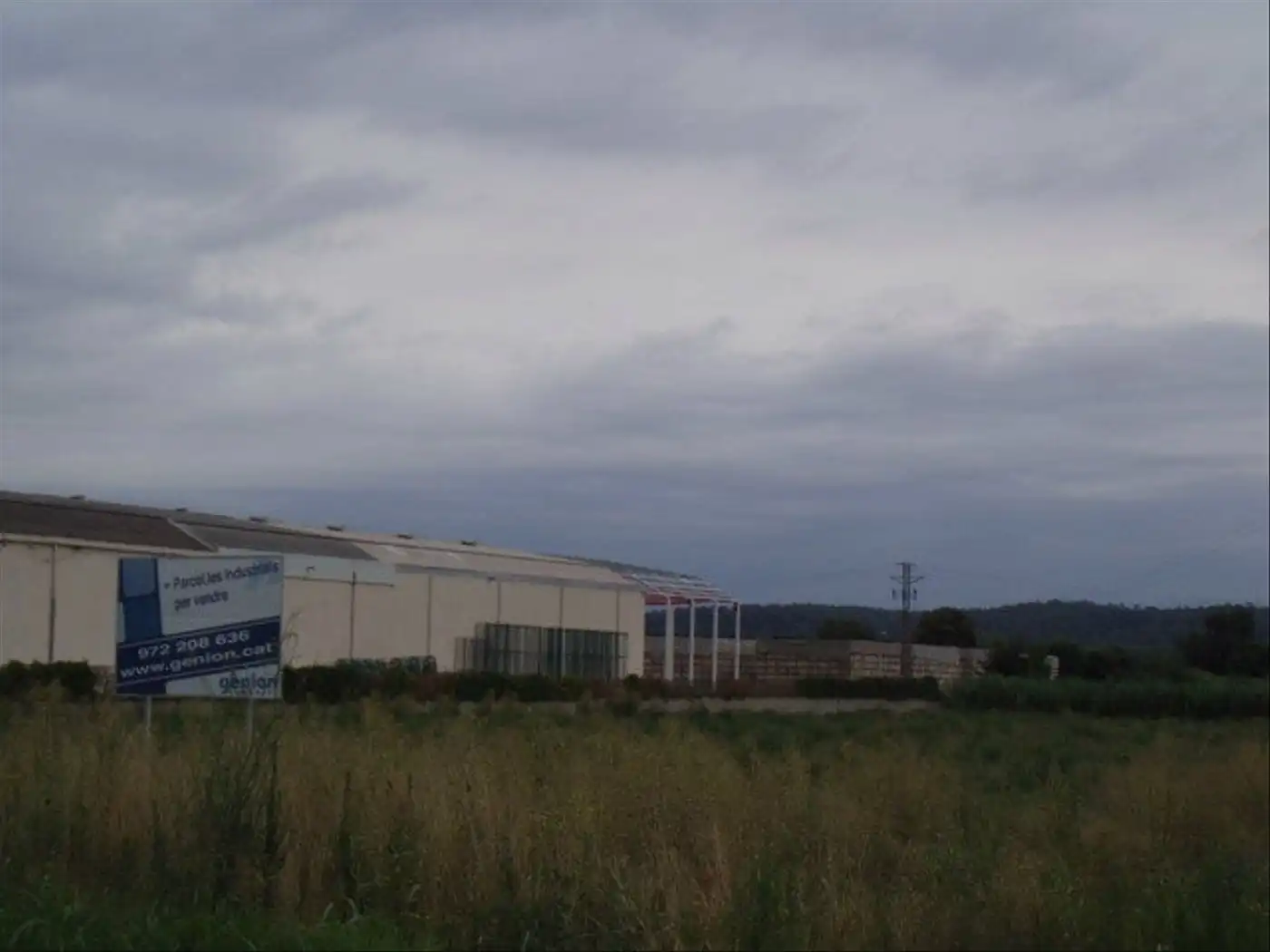 Vista exterior de Terreno industrial en venta en Bordils