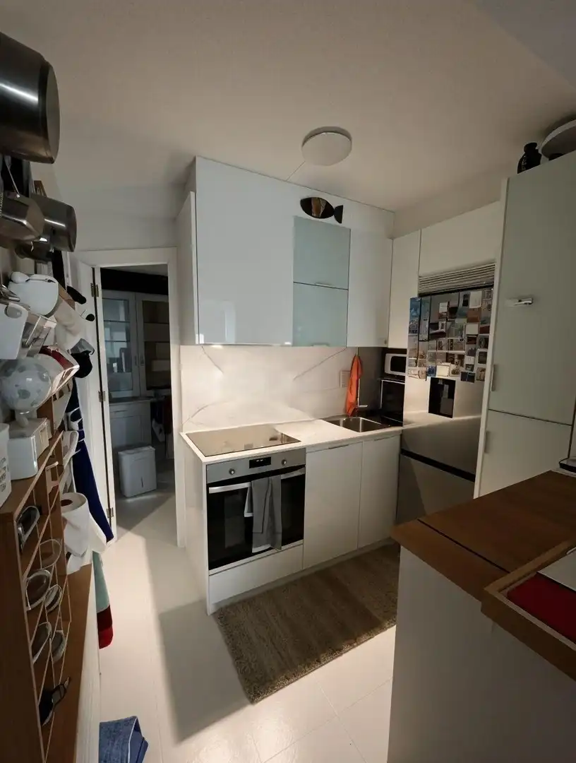 Cocina de Piso en venta en Vigo  con Calefacción, Jardín privado y Trastero